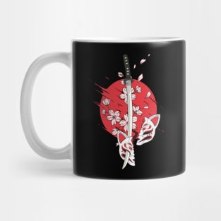 Kitsune mask broken Mug